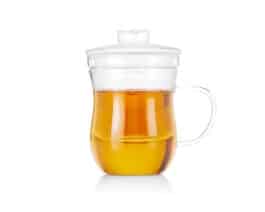 350ml Glass Mug with Filter